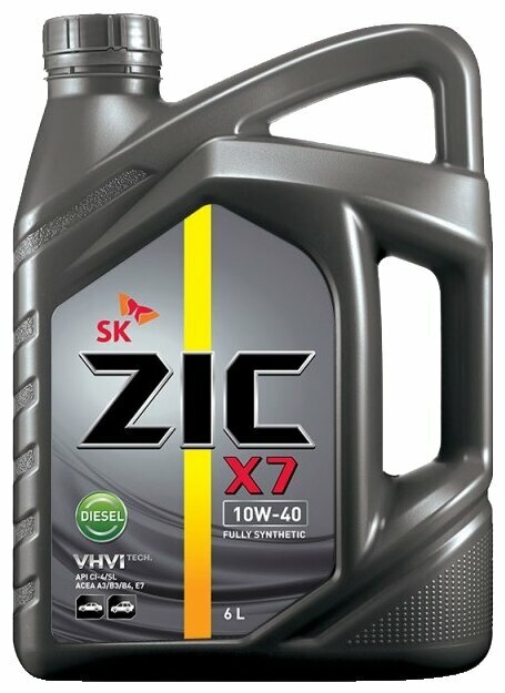  ZIC X7 Diesel 10w40 CI-4/SL 6 172607