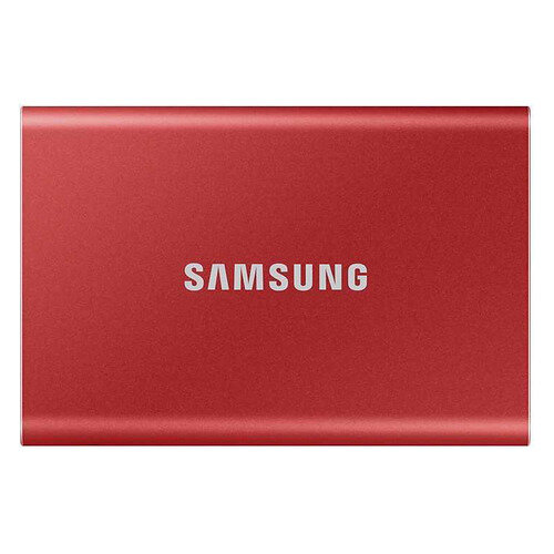Внешний диск SSD Samsung T7 MU-PC2T0R/WW, 2ТБ, красный