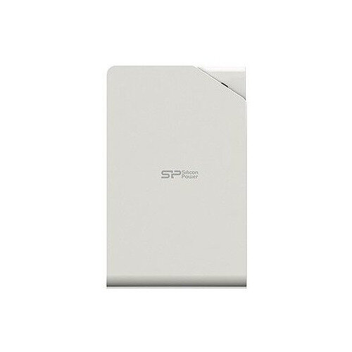 Внешний диск HDD Silicon Power Stream S03, 1ТБ, белый [sp010tbphds03s3w]