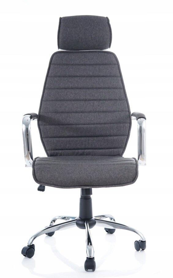 Кресло компьютерное Signal Q-035 (белый/серый) - фотография № 5