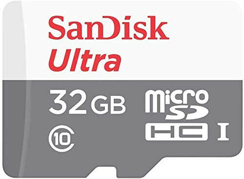 Карта памяти Sandisk microSDHC 32Gb Class10 Ultra Light SDSQUNR-032G-GN3MN