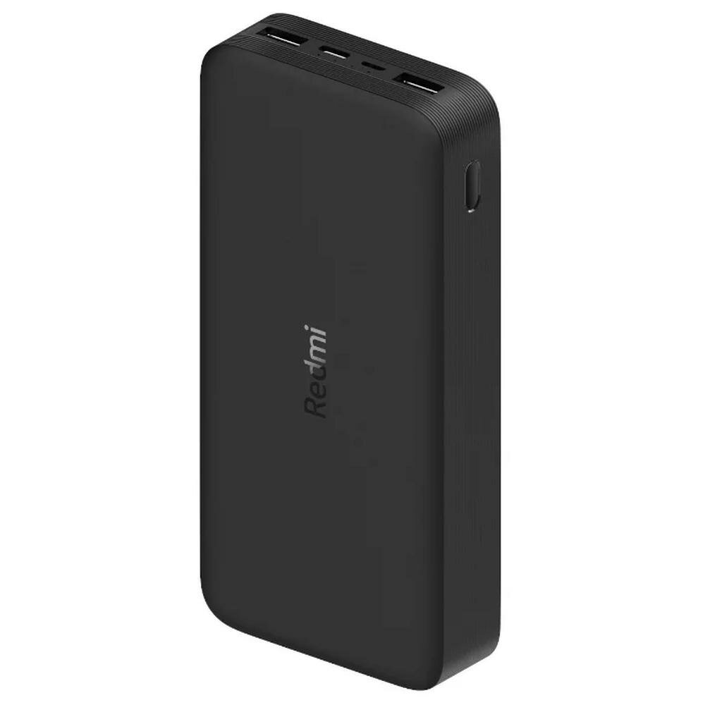 Внешний аккумулятор универсальный Xiaomi Redmi Power Bank 20000 mAh, 2xUSB, 1xType C, черный