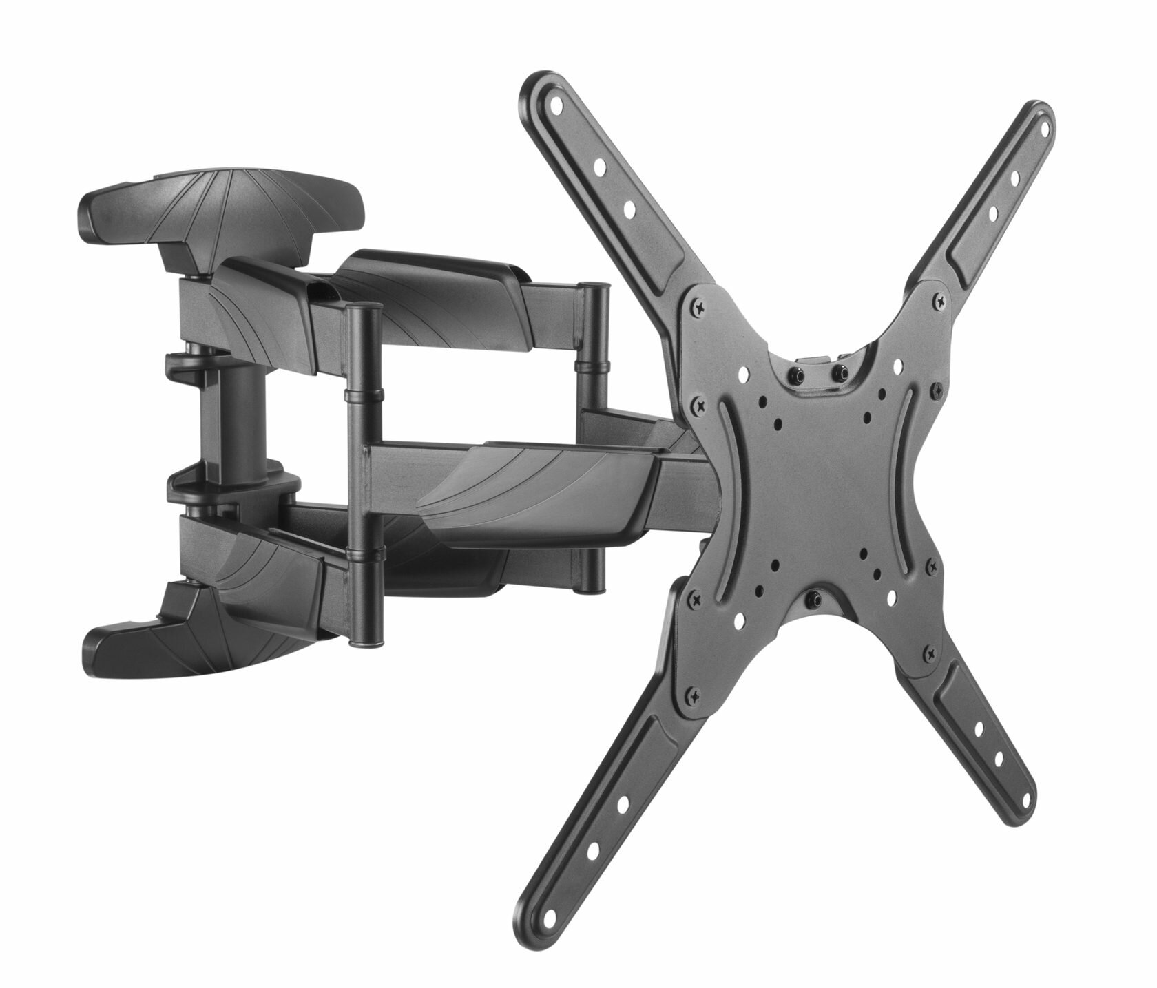 Кронштейн Ultramounts UM 907 черный 23"-55" max 40кг VESA 400x400 поворотно-выдвижной и наклонный