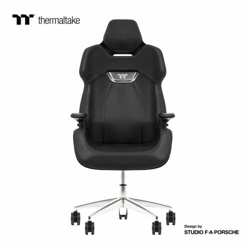 Игровое кресло Thermaltake Argent E700 Gaming Chair Storm Black,Comfort size,4D/75 mm Storm Black,Comfort size,4D/75 mm - фотография № 1