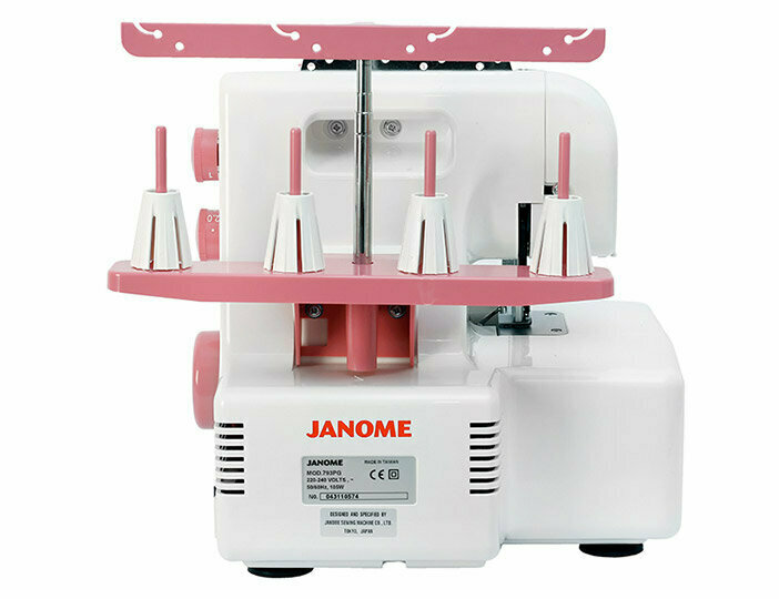 Оверлок Janome 793PG Anniversary Edition - фотография № 2