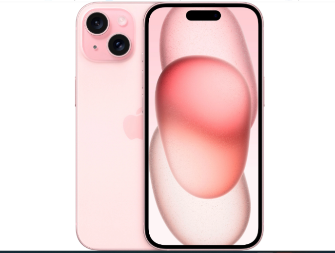 Apple iPhone 15 128 ГБ, 2еSIM, розовый