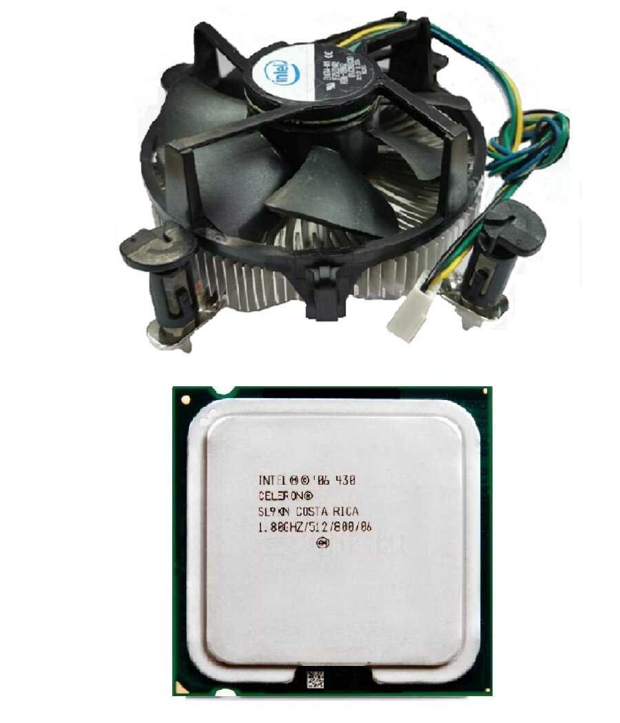 Процессор Intel Celeron 430 1.8 GHz 1-ядро 35W 800MHz LGA775 (BOX)