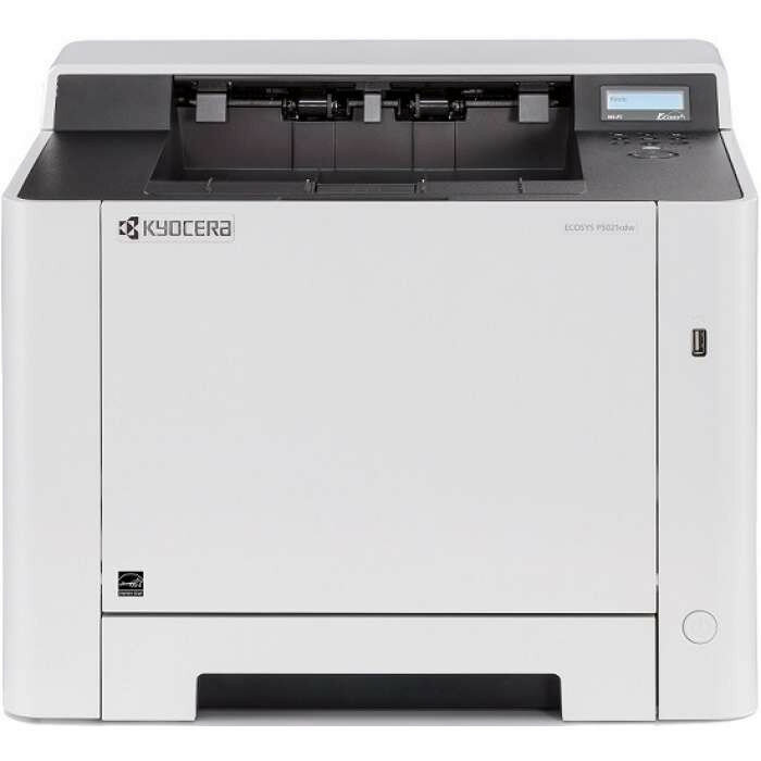 Цветной лазерный принтер Kyocera ECOSYS P5021cdw, Принтер, цв.лазерный, A4, 21 стр/мин, 1200x1200 dpi, 512 Мб, USB 2.0, Network, Wi-Fi, лоток 250 л., Duplex, старт.тонер 1200 стр.