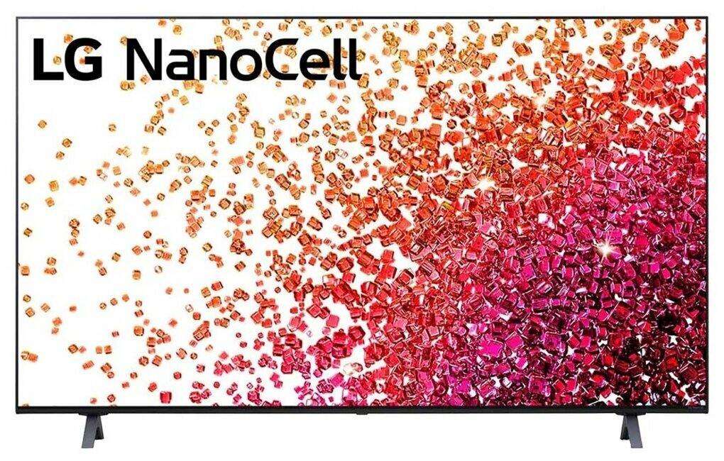 Телевизор NanoCell LG 55NANO756PA 55", черный