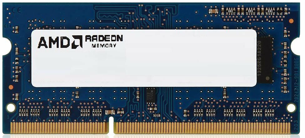 Оперативная память 2Gb DDR-III 1600Mhz AMD SO-DIMM (R532G1601S1S-UO) OEM