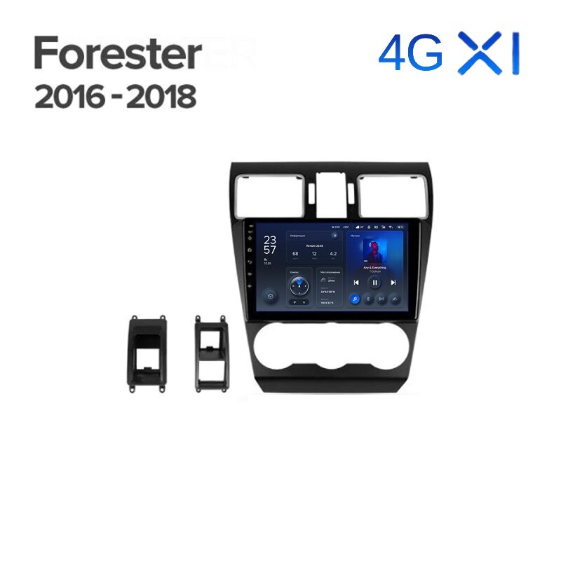 Штатная магнитола Teyes X1 Wi-Fi + 4G Subaru 4 Impreza 2014-2016 / Forester 2015-2019