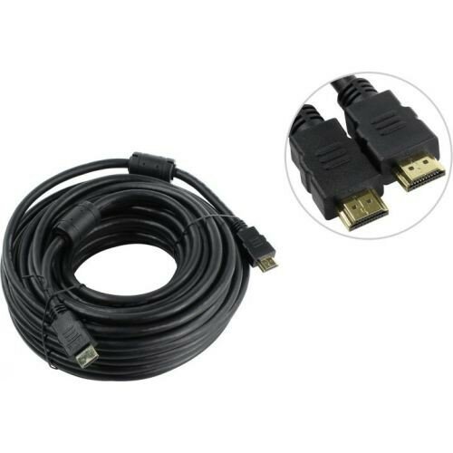 Aopen Кабель HDMI 19M M ver 2.0, 15М, 2 фильтра