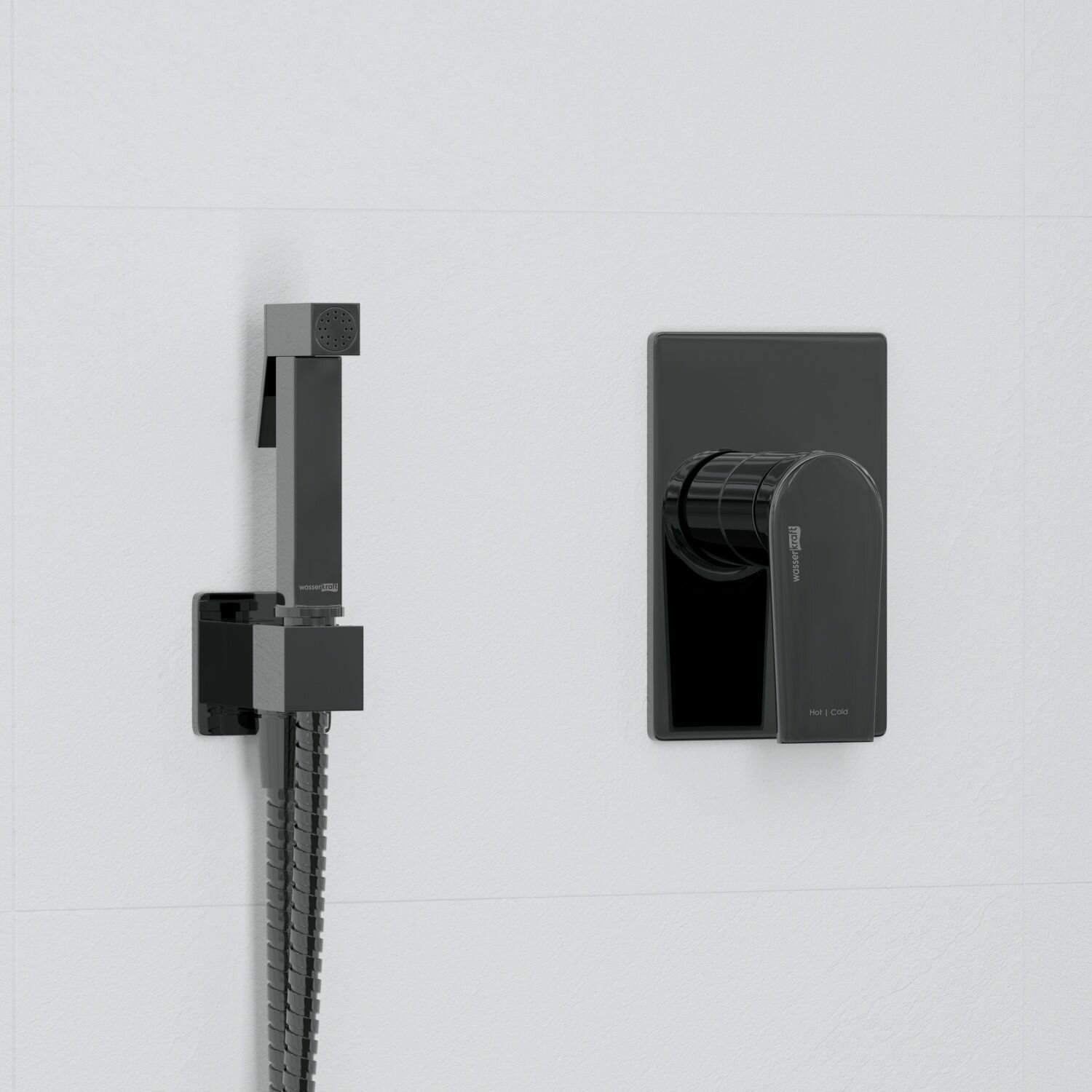 Гигиенический душ WasserKRAFT А66096 со шлангом 150 см - фотография № 1