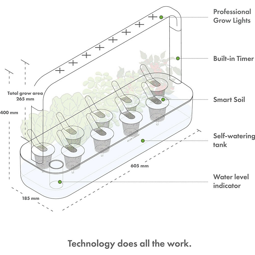 Умный сад Smart Garden Click & Grow - фото №5