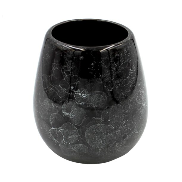 фото Стакан Bath Plus Pietra Black керамика