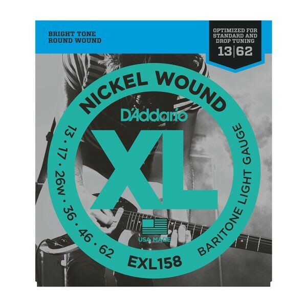 D'Addario EXL-158 струны для электрогитары баритон