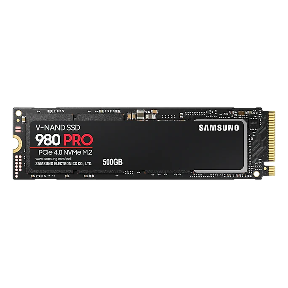 Накопитель SSD M.2 2280 PCI-E 4.0 x4 500Гб Samsung 980 Pro ( MZ-V8P500BW )