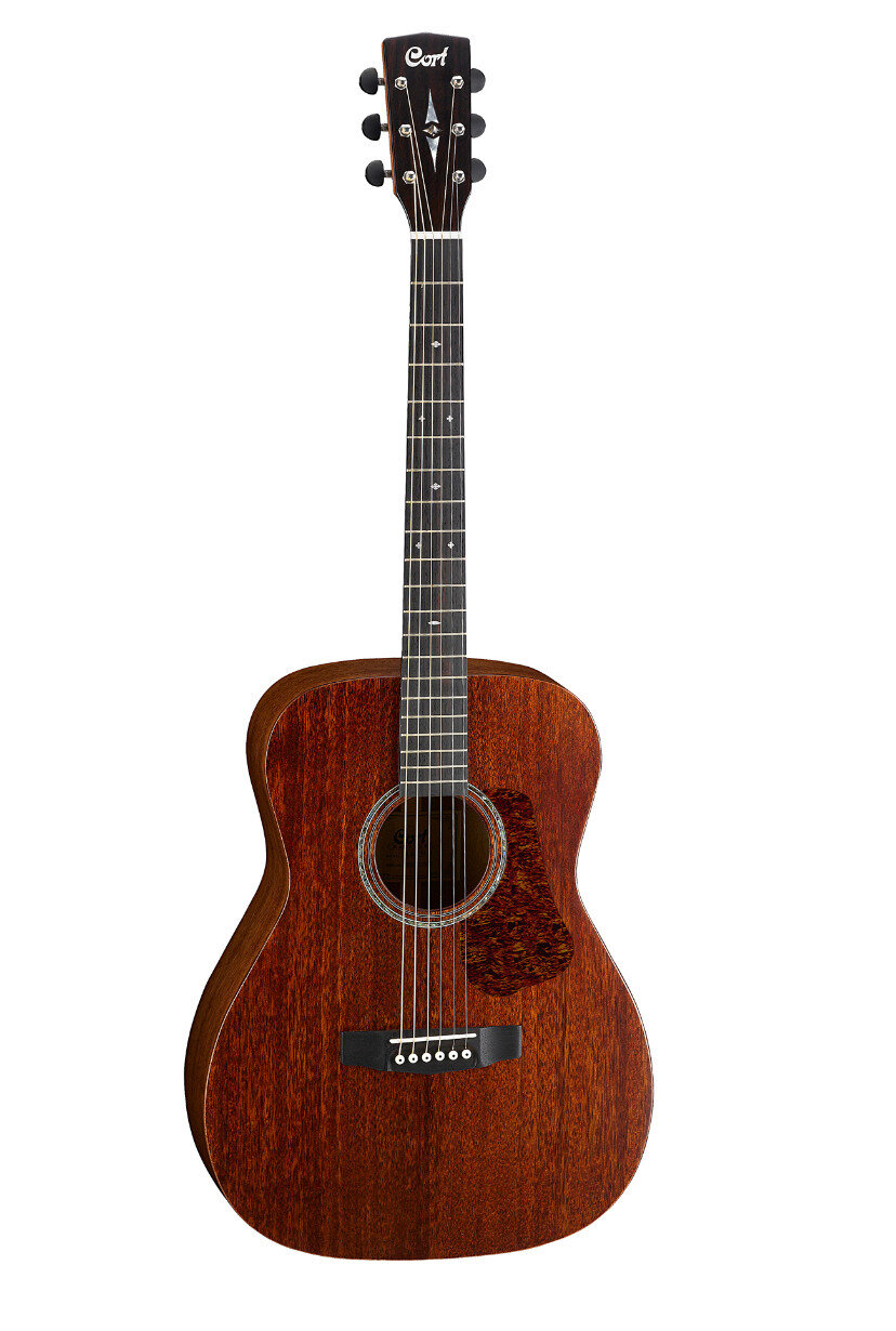 Акустическая гитара из массива красного дерева Cort L450C-NS