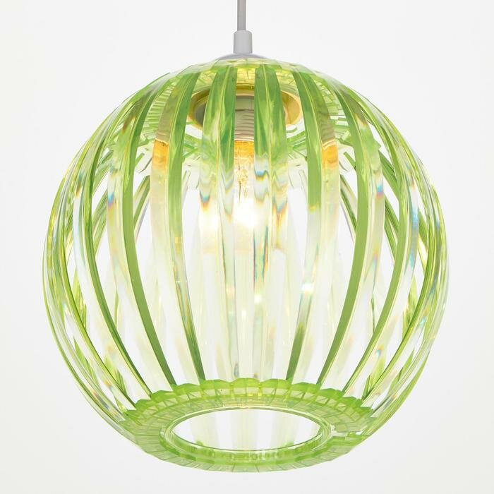 фото Светильник BayerLux 3330/1, 1хЕ27 15Вт, зеленый 21х24+60 см