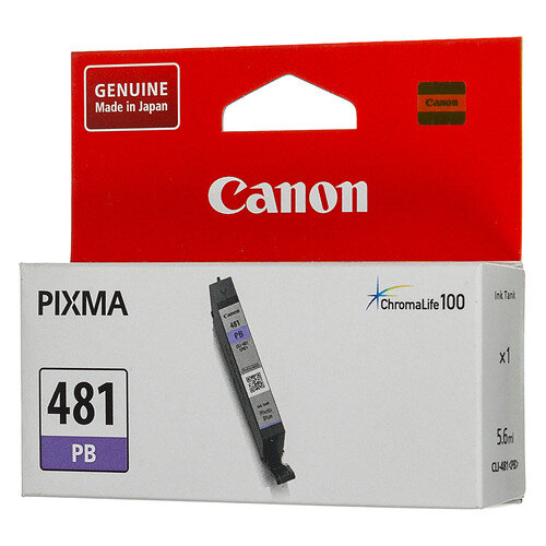 Картридж Canon CLI-481 PB, фото голубой / 2102C001