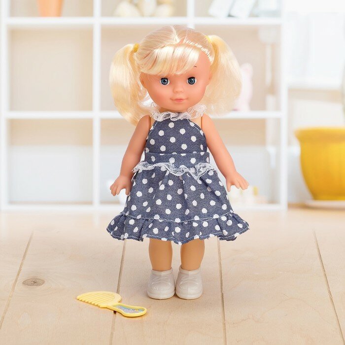 Буть первым Кукла классическая «Настенька» в платье, с аксессуарами, микс