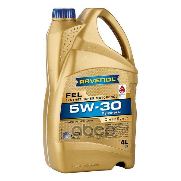 Синтетическое моторное масло RAVENOL FEL SAE 5W-30