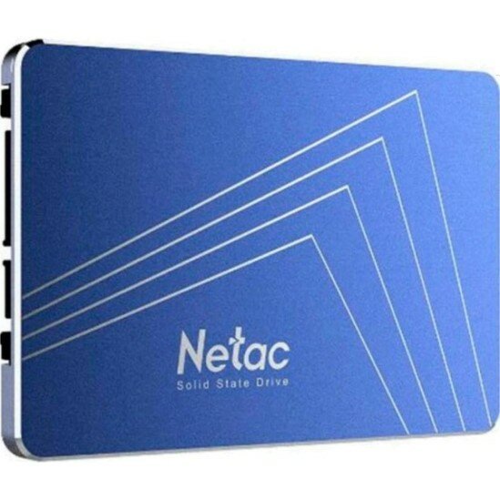 Netac SSD 2.5" 60Gb N535S Series Retail SATA3, up to 400 200MBs, 3D NAND, 35TBW, 7mm
