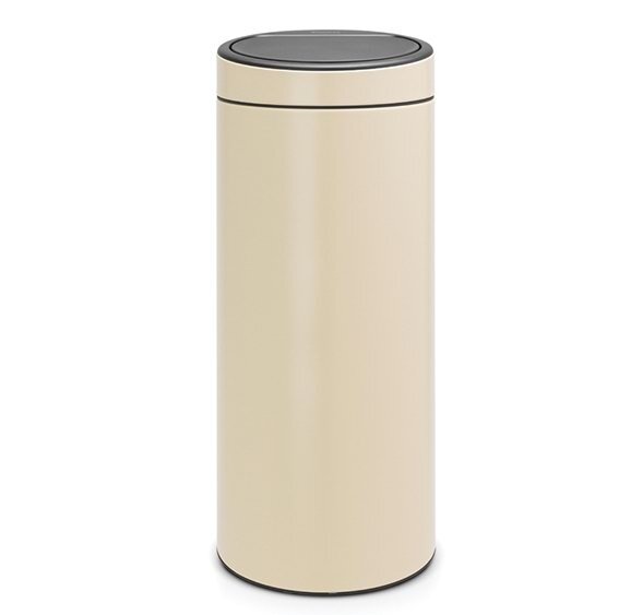 Мусорный бак Touch Bin New (30 л), цвет миндальный Brabantia