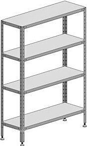 Стеллаж кухонный Марихолодмаш С-4-0,5/1,5/1,8