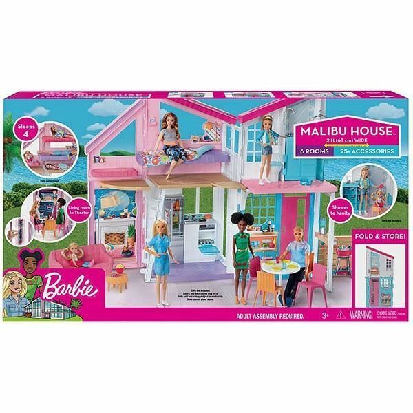 Кукольный домик Mattel Barbie - фото №1