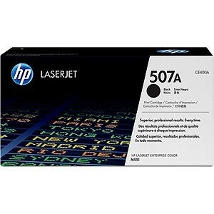 Расходный материал HP HP 507A Black LaserJet Toner Cartridge CE400A