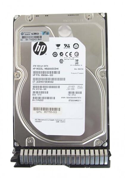 Жесткий диск HP 2 ТБ MB2000GCEHK