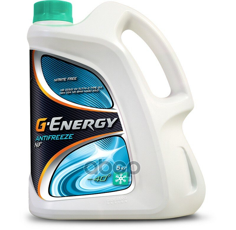 Охлаждающая Жидкость G-Energy Antifreeze Nf 40 5кг G-Energy арт. 2422210119