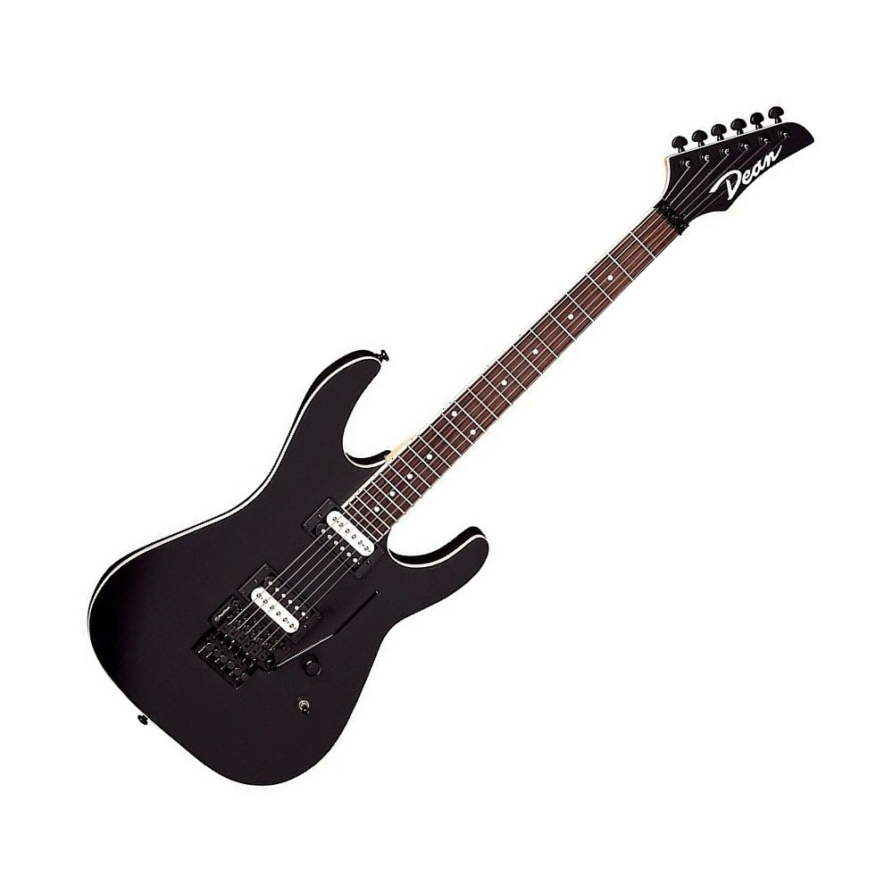 DEAN MDX F BKS электрогитара, тип Superstrat, 22 лада, 25 1/2" (648 мм), 1V+ 3-х позиц., черный