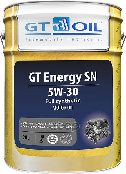 GT OIL Gt Oil^8809059407967 Масло Моторное Gt Energy Sn 5w30 20л