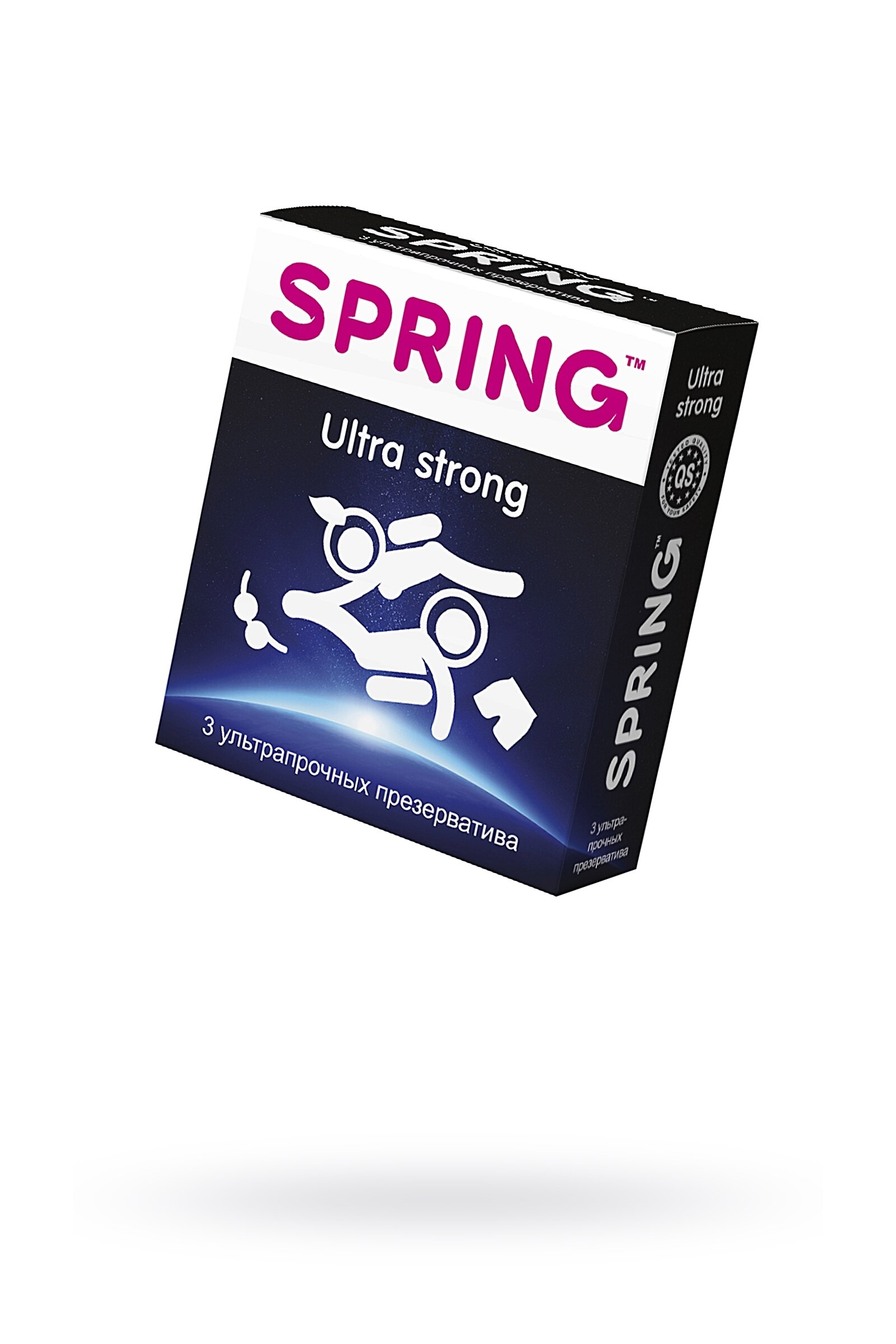 Презервативы Spring Ultra strong, утолщенные, латекс, 17,5 см, 3 шт ...