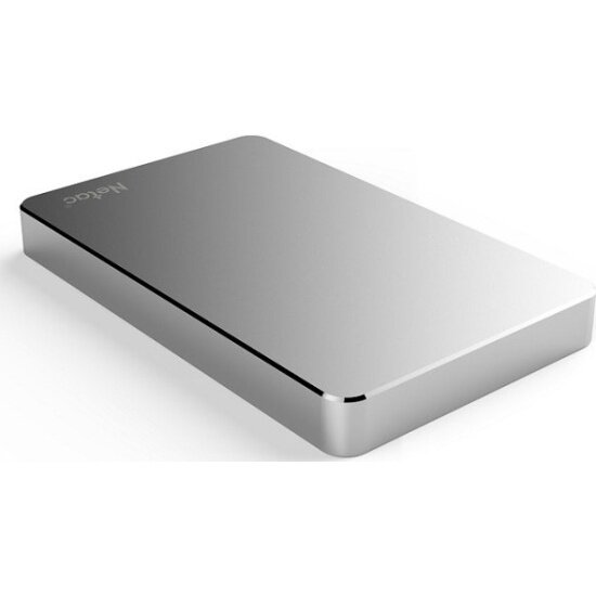 Внешний жесткий диск NETAC 2.5" 1Tb K330, micro USB 3.0, алюминиевый корпус (NT05K330N-001T-30SL)