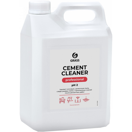 Средство для очитстки после ремонта GRASS PROFESSIONAL Cement Cleaner, 5 л / 5.5 кг