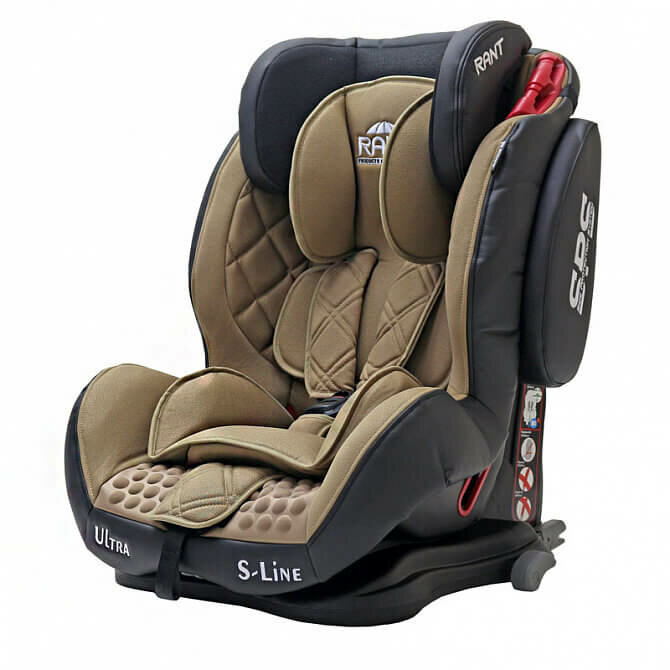 Автокресло Rant Ultra Isofix SPS, Coffee/коричневый