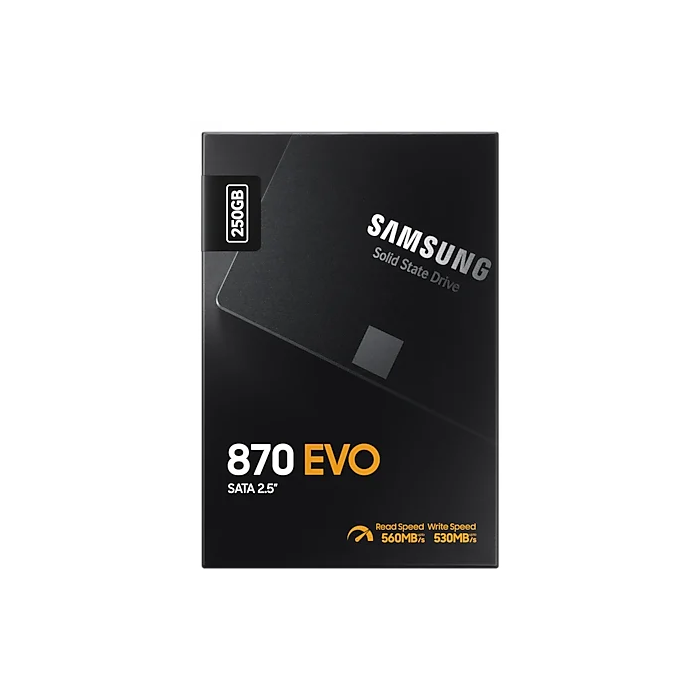 Samsung Твердотельный накопитель Samsung 870 EVO 250 GB MZ-77E250BW