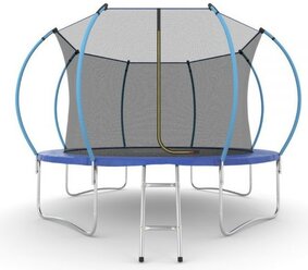 Батут Evo Jump Internal 12ft Blue с внутренней сеткой и лестницей