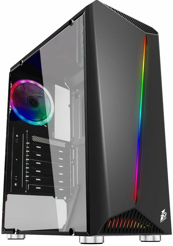 Корпус ATX 1stPlayer R3-1R1 Без БП чёрный