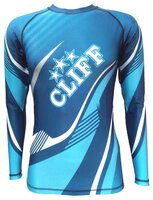 Борцовская одежда: рашгард ММА CLIFF B2.0 NAVY BLUE, размер XS (Размер: XS)