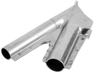 Насадка для фена сварочная "спец" НФС-8-6, стальная, посадочный d=8.4 мм