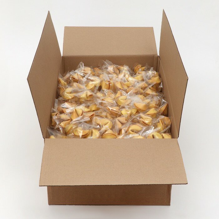 Набор печенье песочное с предсказаниями "Стандарт", 500 шт., 3 кг - фотография № 4