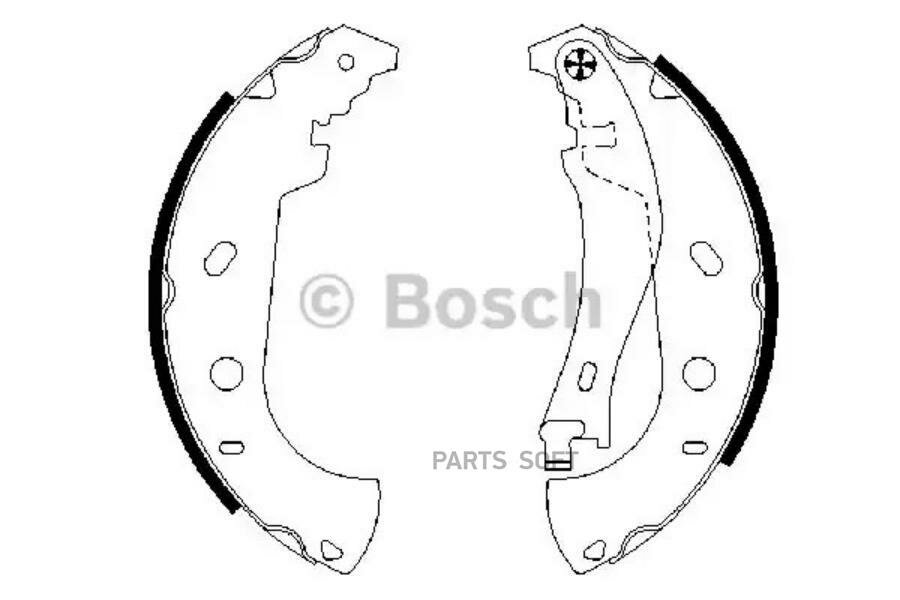 Тормозные колодки Bosch - фото №1