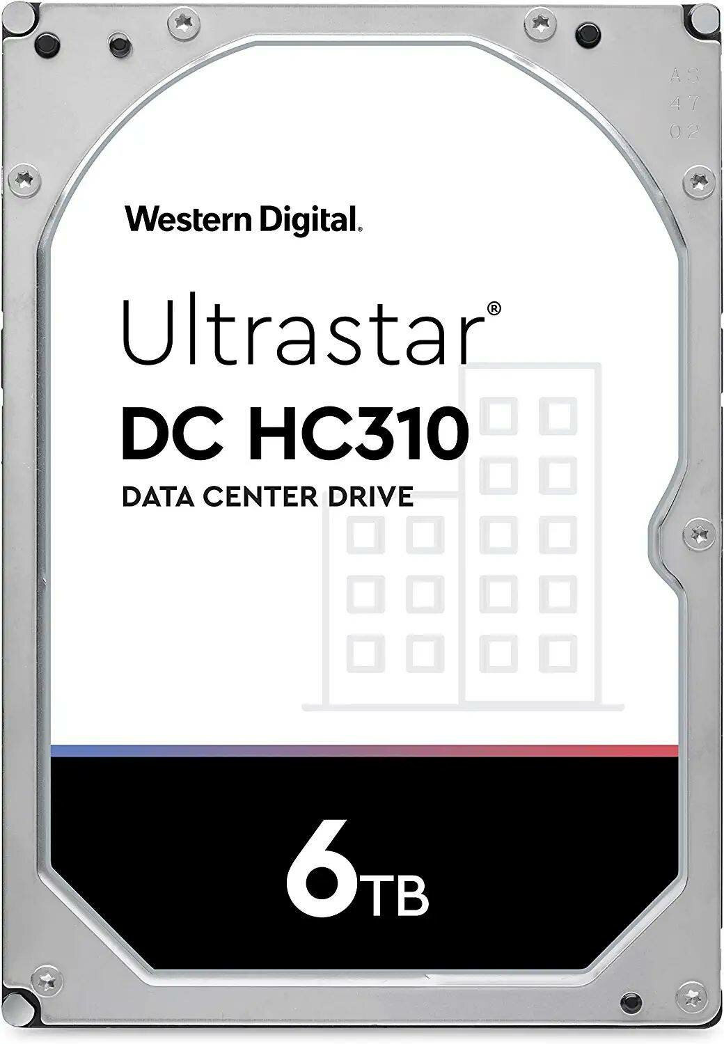 Жесткий диск WD Ultrastar DC HC310 6Tb HUS726T6TALE6L4 (0b36039)