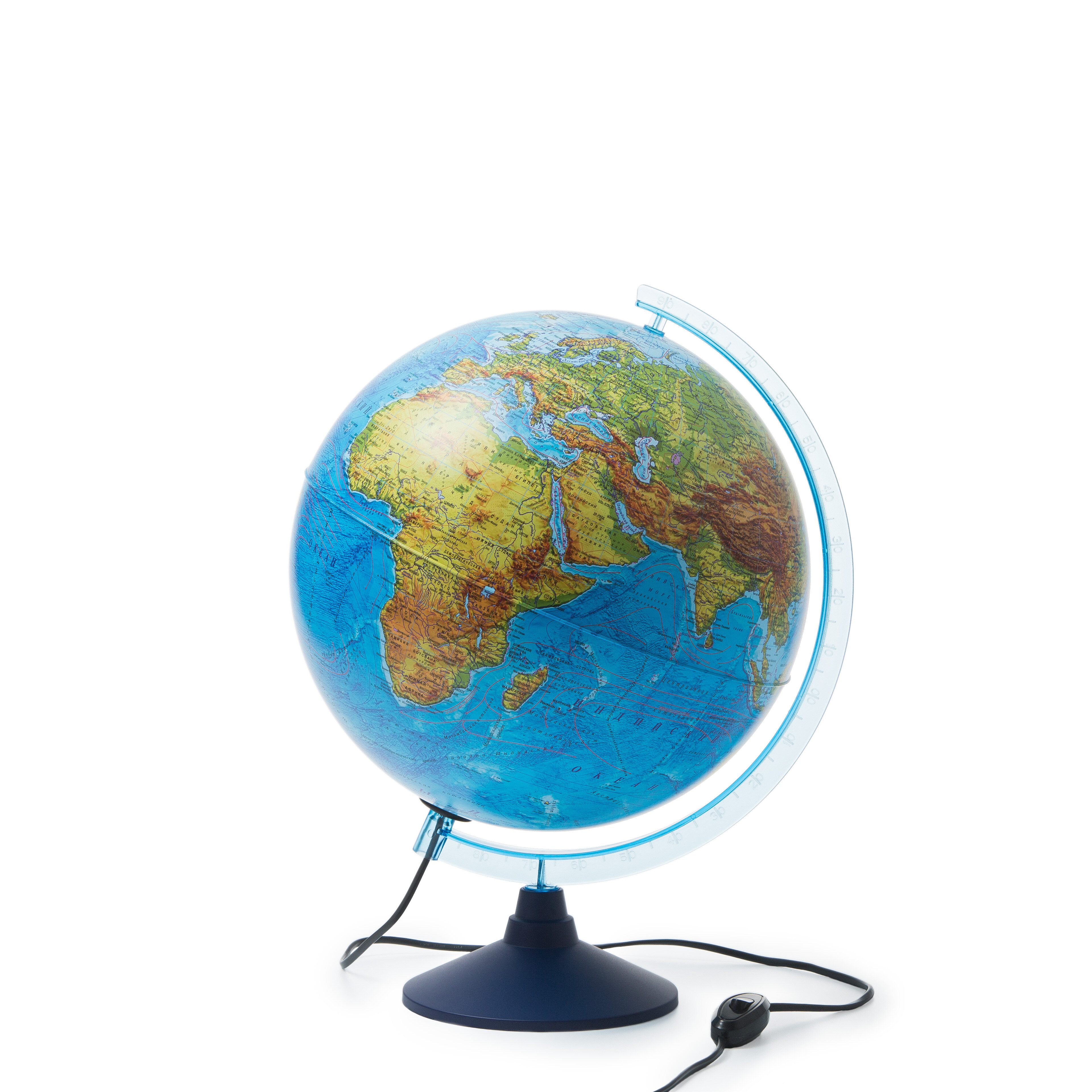 глобен Глобус Земли D32 физико-политический с подсветкой Классик Евро Ке013200228
