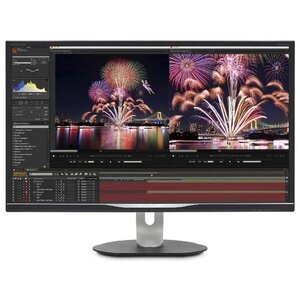 Монитор Philips 328P6AUBREB 31.5", IPS, LED, 2560x1440, 4 ms, 178°/178°, 450 cd/m, 50M:1, +HDMI, +DisplayPort, +USB-Type C, +RJ45, +MM, с поворотом экрана, Black