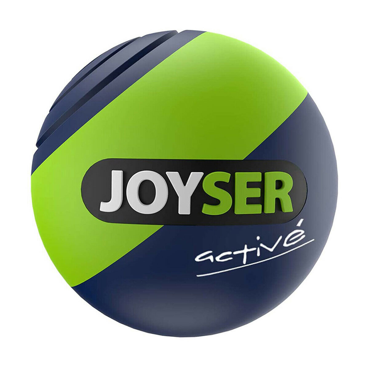 JOYSER Active Игрушка для собак Резиновый мяч с пищалкой M зеленый, 6,3 см